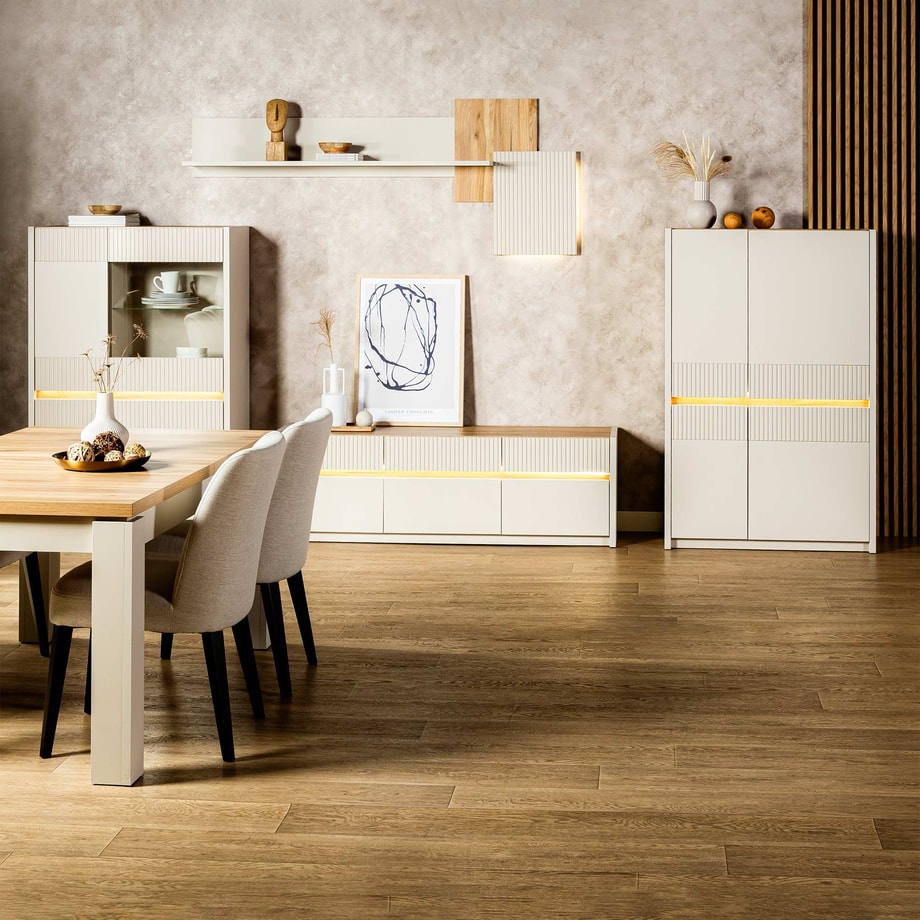 Komoda z oświetleniem OAK SQUERE 95,3 cm - 3