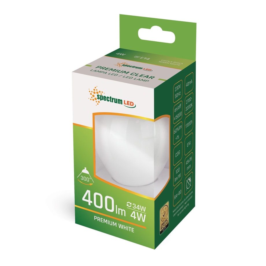Żarówka LED SPECTRUM E27 4W barwa ciepła - 2