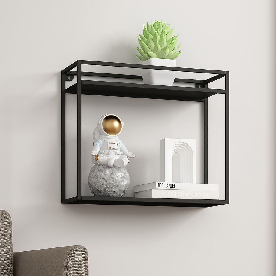 Półka wisząca metalowa 42 cm SALISTAR - 2