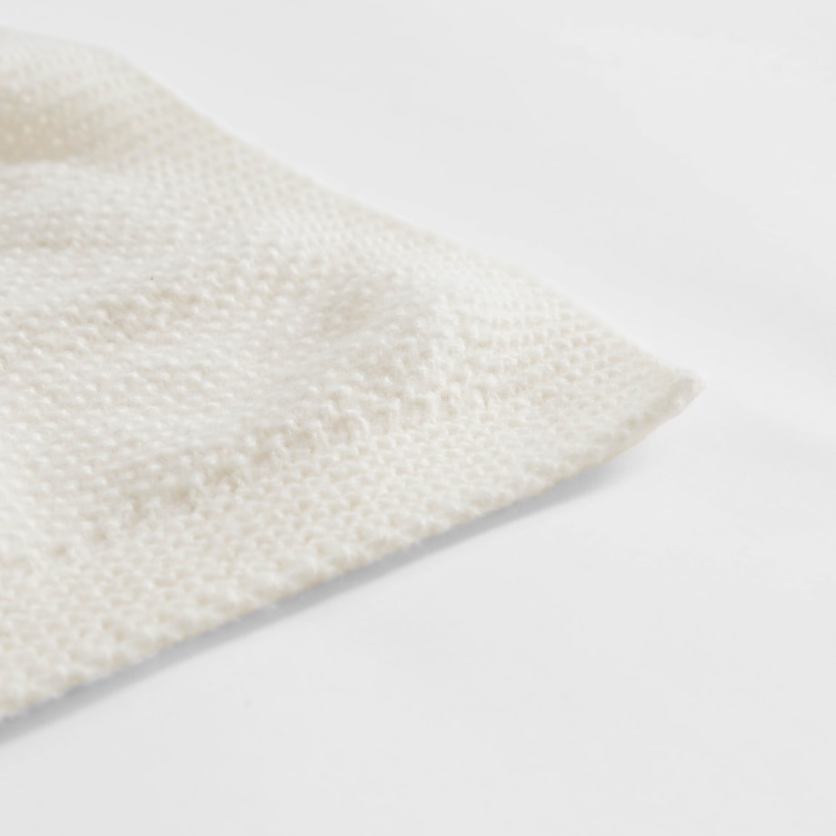 Koc kremowy FANCY 130x170 cm - 5