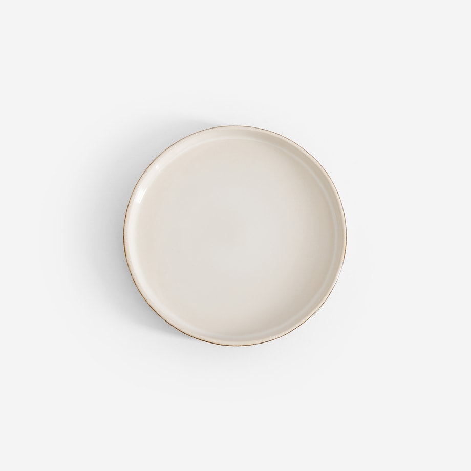 Talerz deserowy beżowy TIGA 19,5 cm - 1