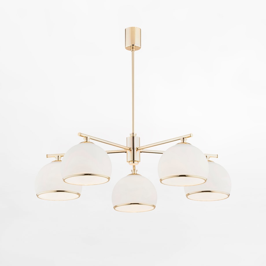 Lampa wisząca mosiądz MARBELLA - 1