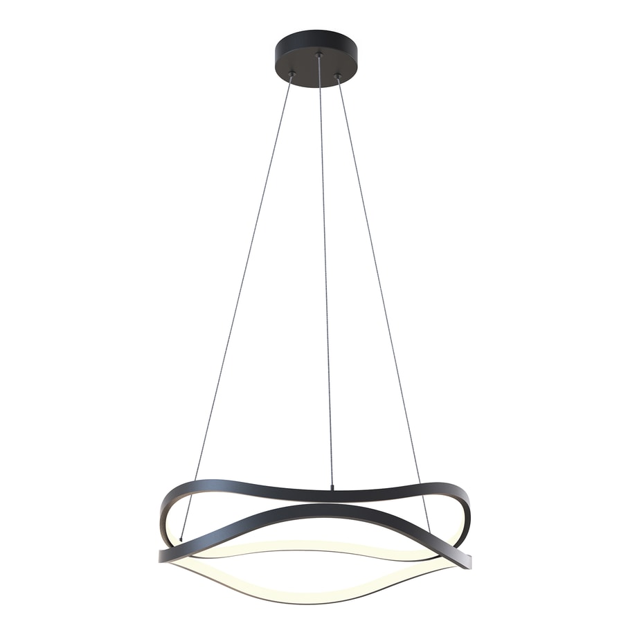 Lampa wisząca LED HARLEY czarna - 1