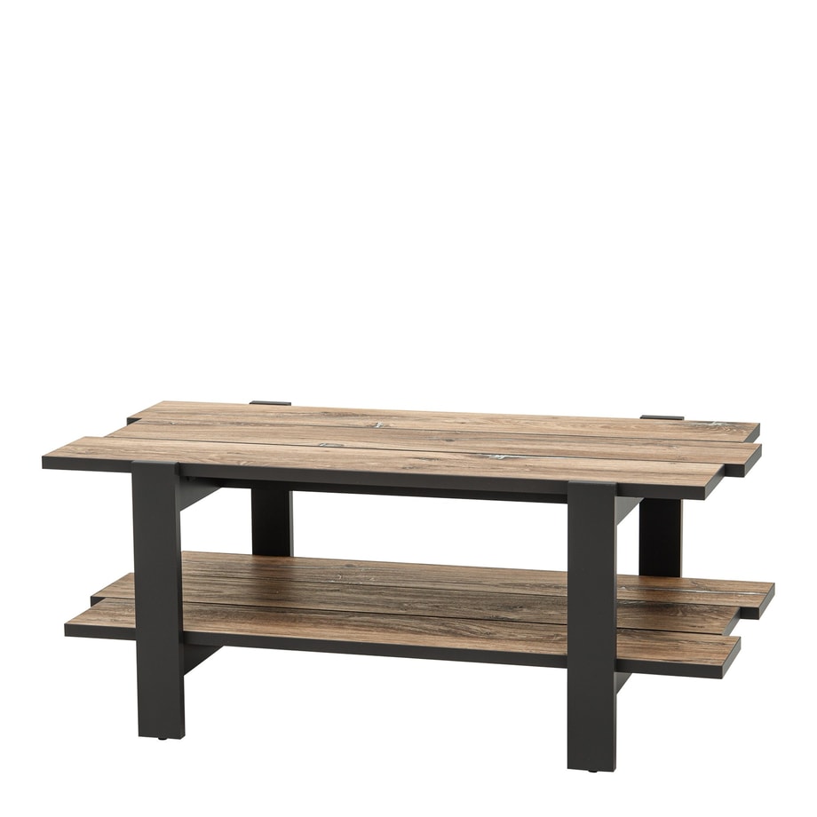 Stolik kawowy z półką COFFEE TABLES szary - 1