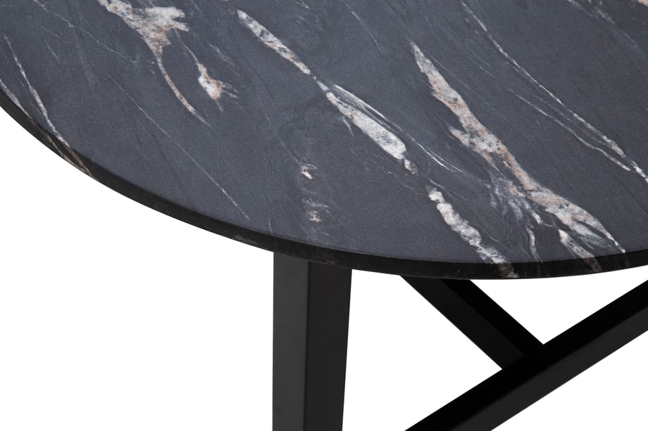 Ława okrągła czarna SAFI - 5