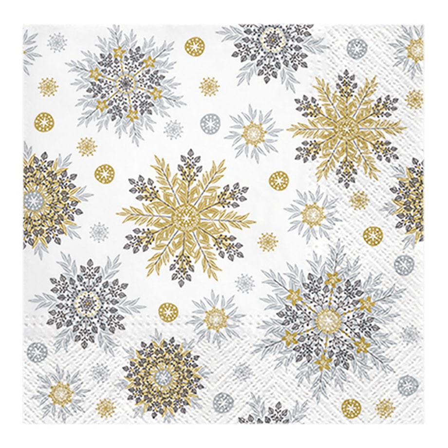 Serwetki SNOWFLAKES 20 szt. - 1