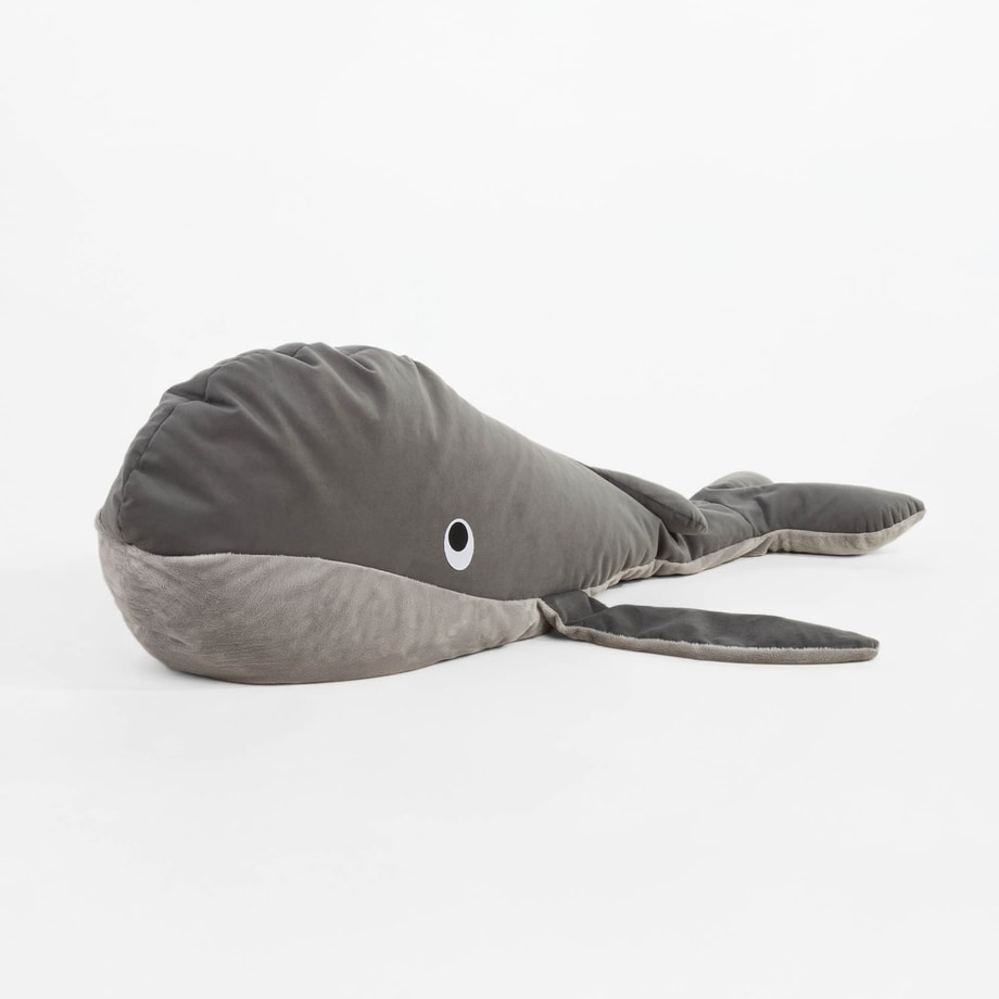 Puf pluszowy wieloryb FISH - 1