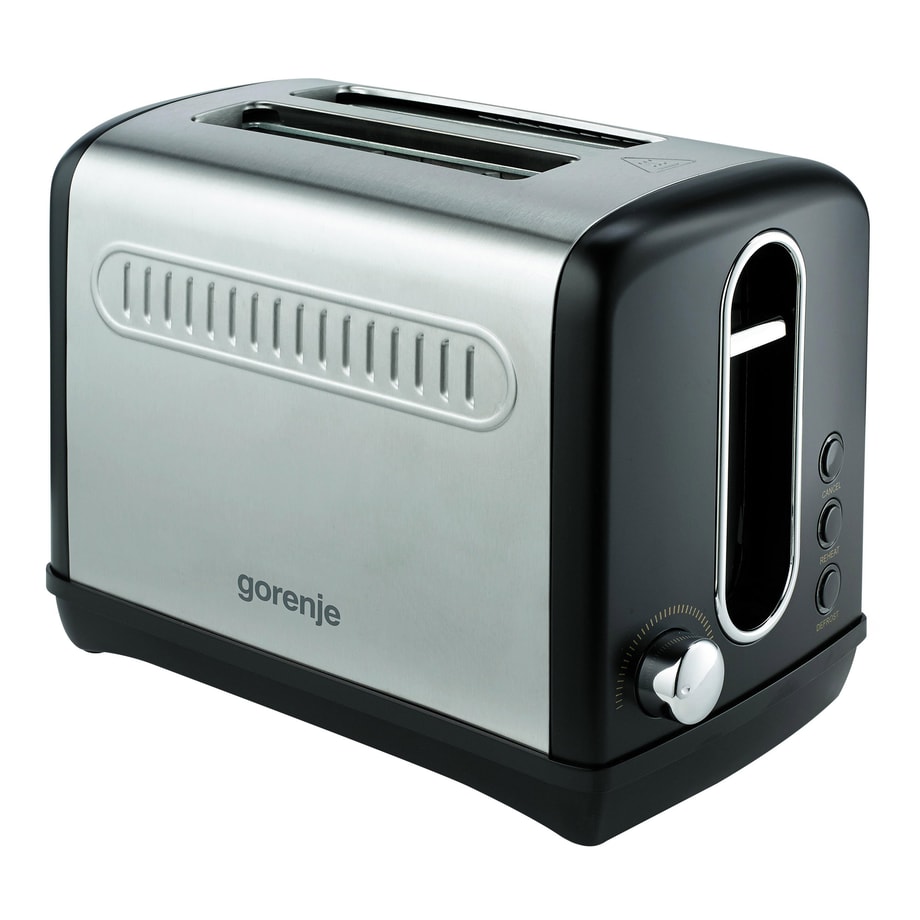 Toster GORENJE CLASSICO czarno-srebrny T1100CLBK - 1