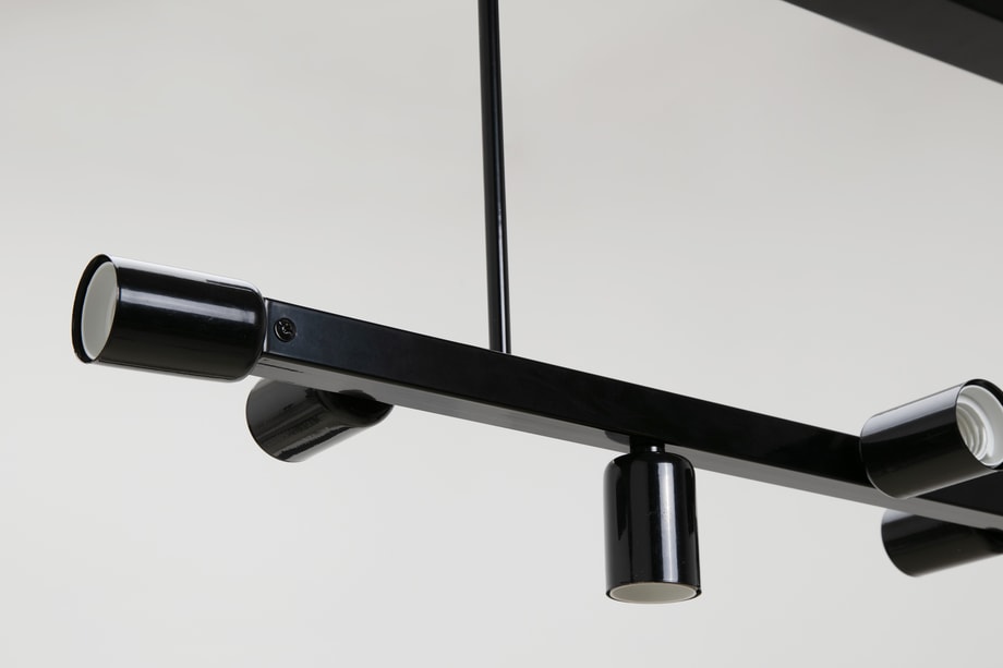 Lampa sufitowa kule czarna ASTRID VIII - 4