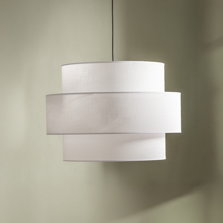 Lampa wisząca biała CALISTO 50 cm - 3