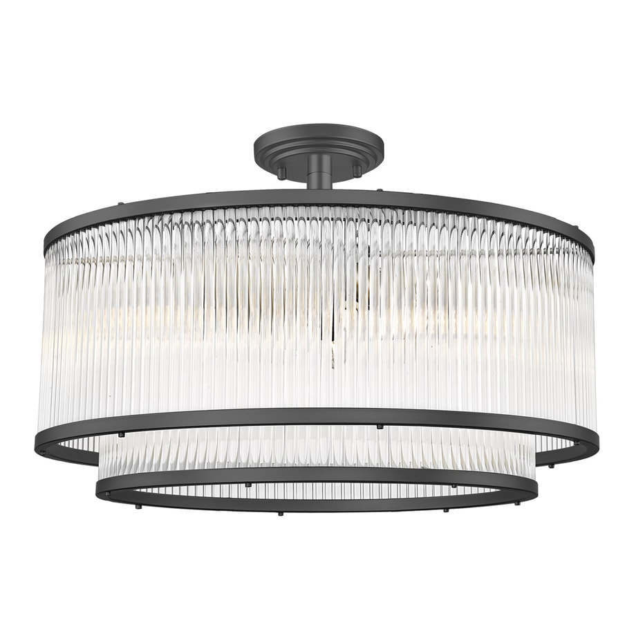 Lampa sufitowa czarna SERGIO 50 cm - 1