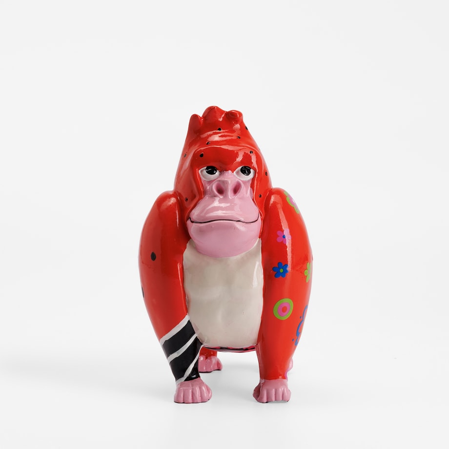 Figurka dekoracyjna patchworkowa GORYL - 3
