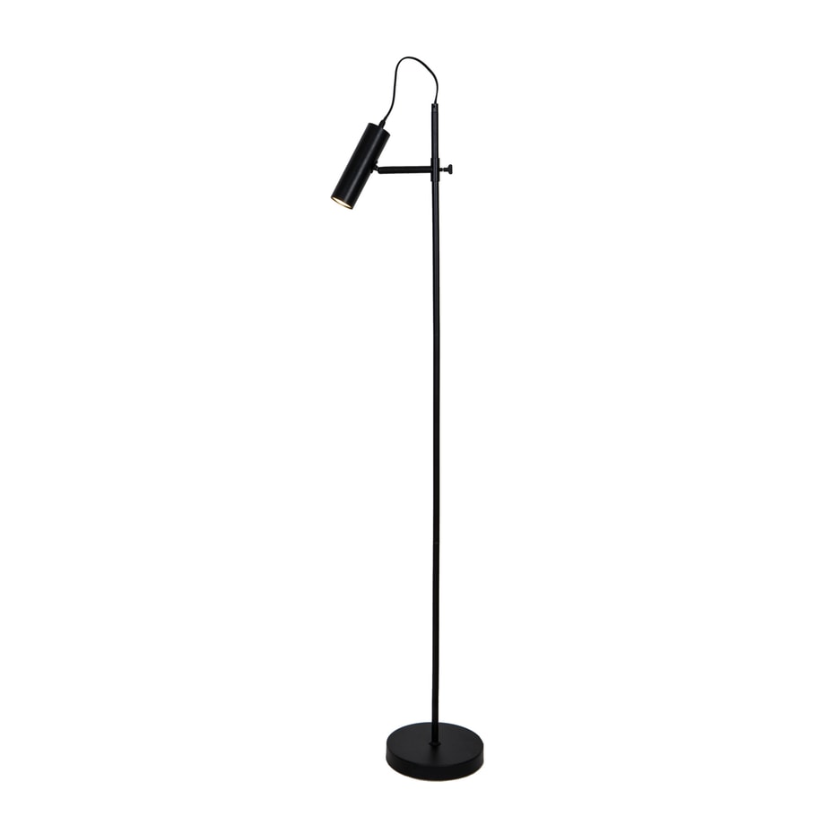 Lampa podłogowa punktowa reflektor czarna TENSO - 1
