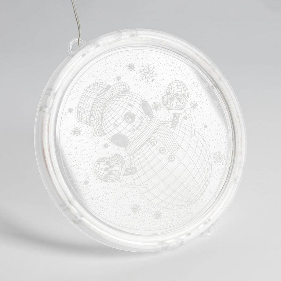Dekoracja LED zawieszka BAŁWANEK 32 cm - 1