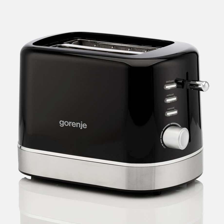 Toster GORENJE czarno-srebrny T800DB - 1