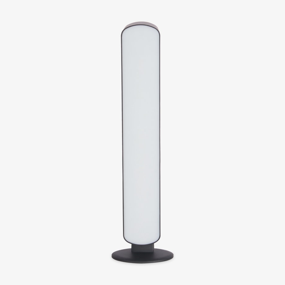 Lampa biurkowa LED RGB z pilotem czarna TORP - 1