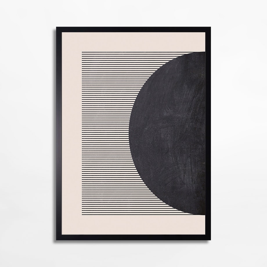 Obraz nowoczesny HALF CIRCLE I 50x70 cm - 1