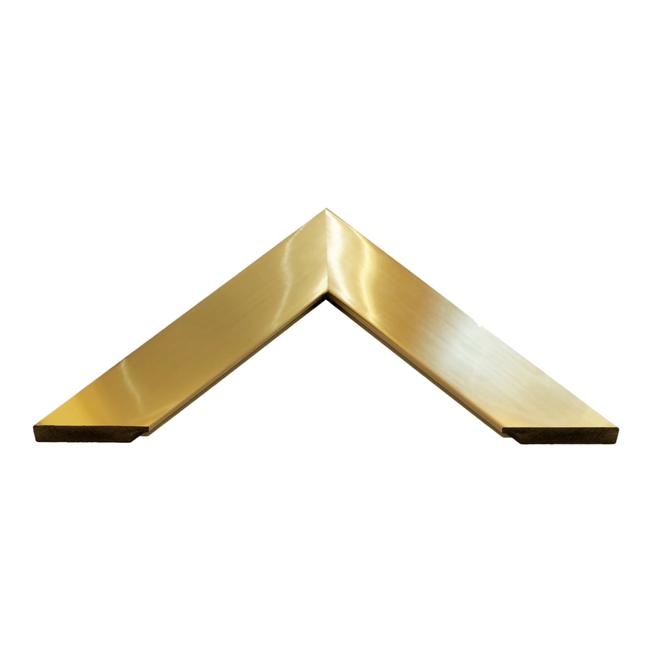 Lustro 40x100 cm w złotej ramie SLIM - 2