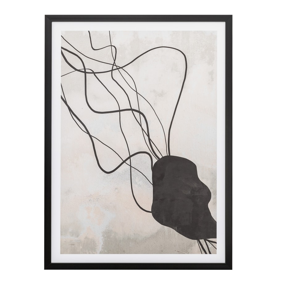 Obraz w czarnej ramie ABSTRACT I 50x70 cm - 1