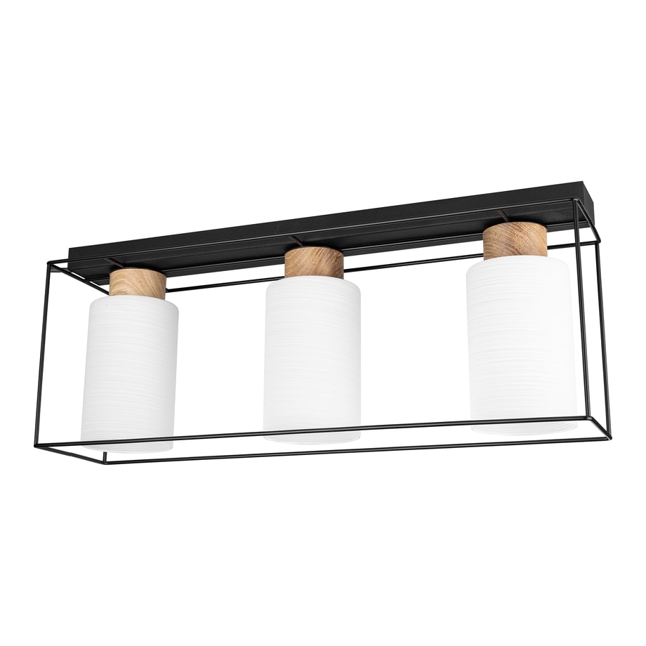Lampa sufitowa czarno-biała GRETTER 3 - 1