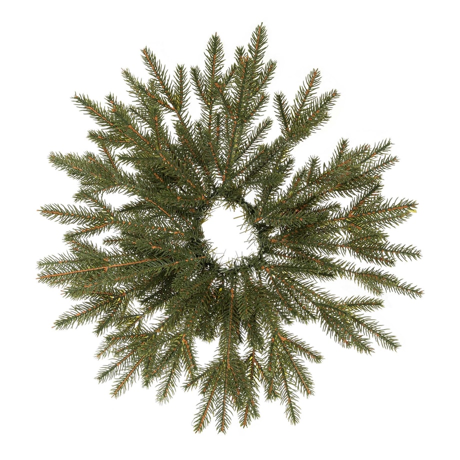 Wianek świąteczny zielony 30 cm - 1