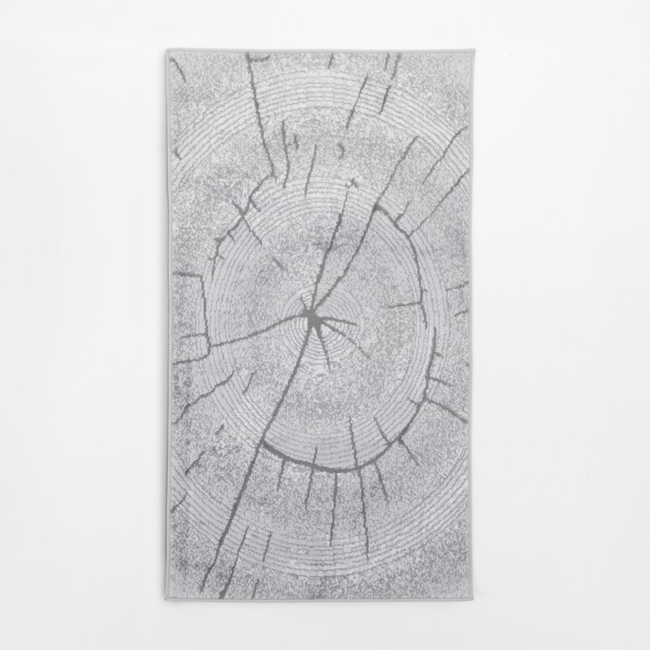 Dywan wzór plaster drewna szary MIRACLE 80x150 cm - 1
