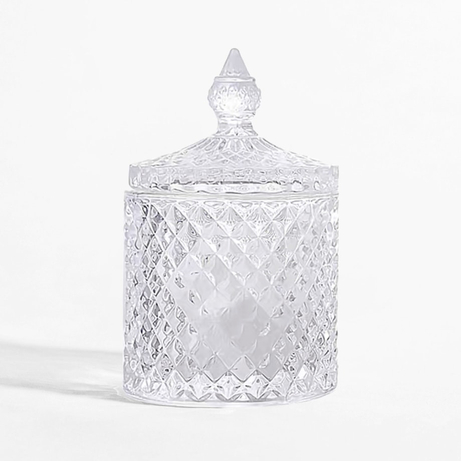 Szklana bombonierka 500 ml - 1