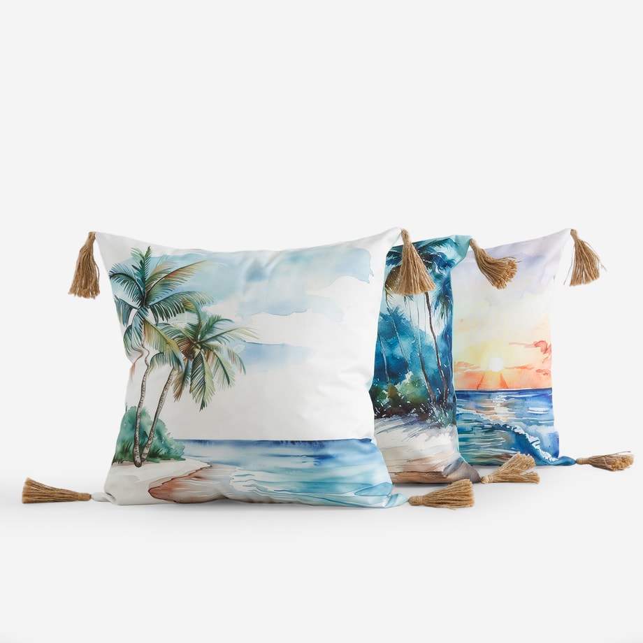 Poszewka  LAGOON outdoor tropiki 45x45 cm - 5