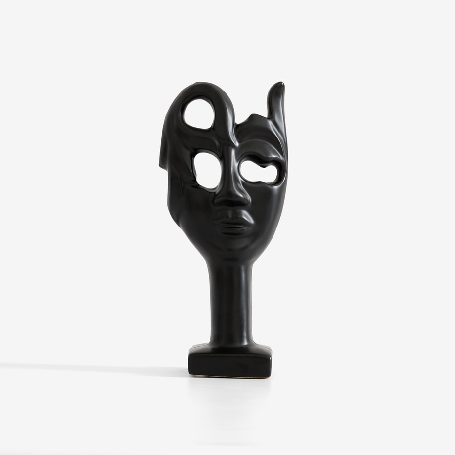 Figurka czarna MASKA 24,5 cm - 1