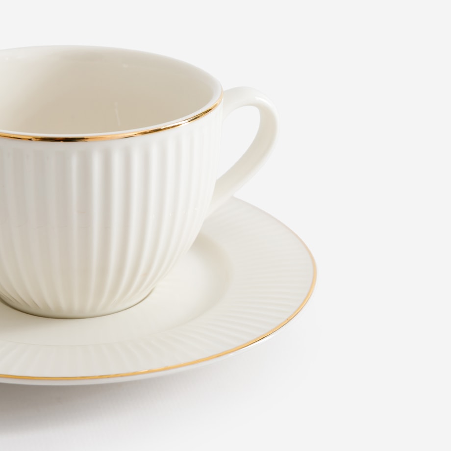 Zestaw kawowy z porcelany DONNA, 12 el. - 3
