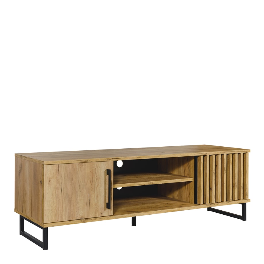 Szafka RTV z lamelami MALMO 141 cm - 1