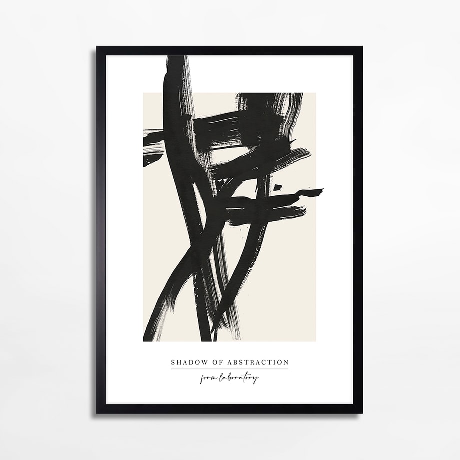 Obraz BLACK ABSTRACT I 50x70 cm - 1