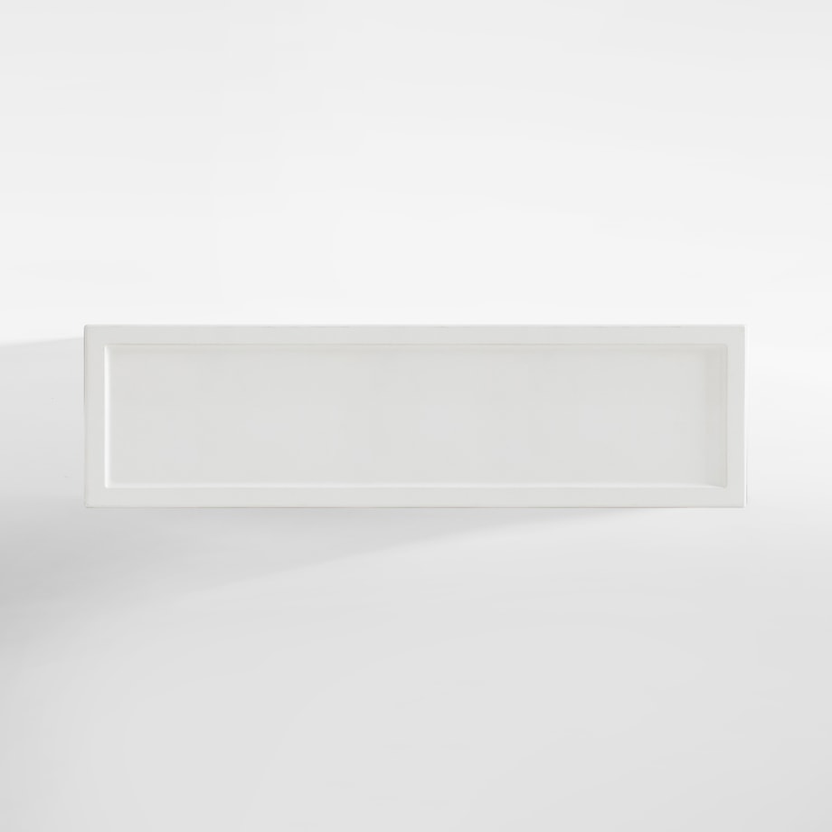 Blenda AVOLA 60x16,5 cm folia biały mat - 1