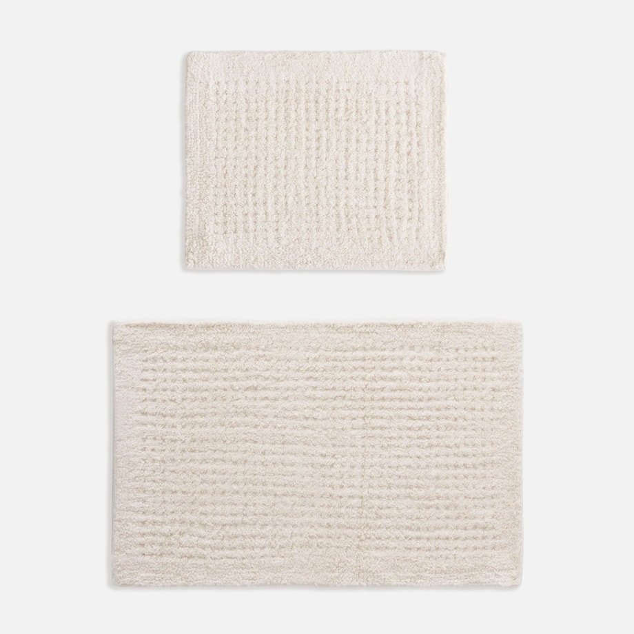 2 dywaniki kremowe VERONA – komplet 50x80 i 40x50 cm - 1