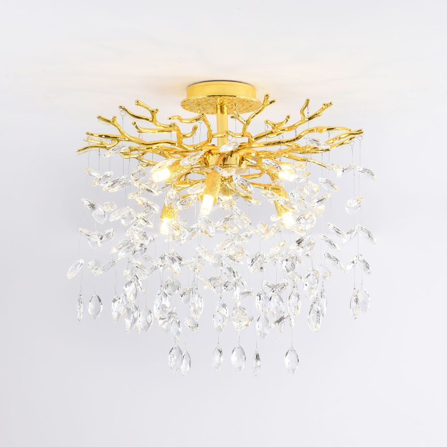 Lampa sufitowa złota CINDY 50 cm - 2