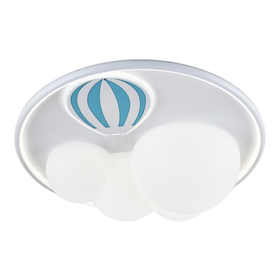 Plafon LED  FOCUS biało-niebieski - 1