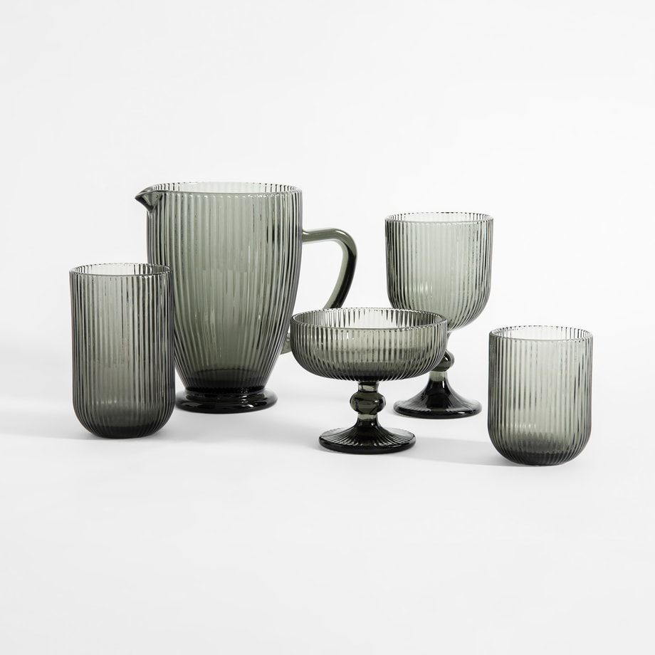 Pucharek do lodów szary 300 ml - 4