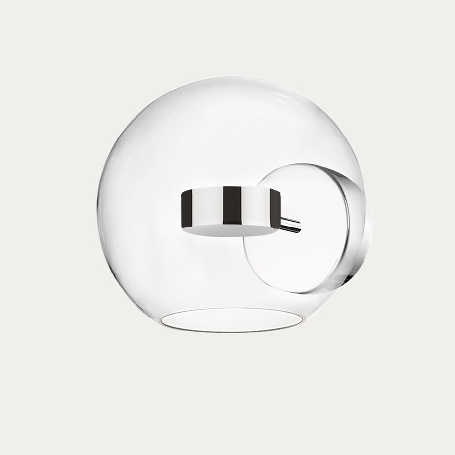 Kinkiet LED kula chrom ENCELADUS - 1