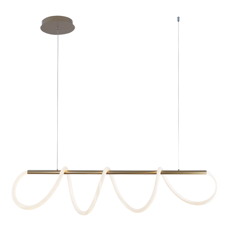 Lampa wisząca LED listwa złota BALBO - 1