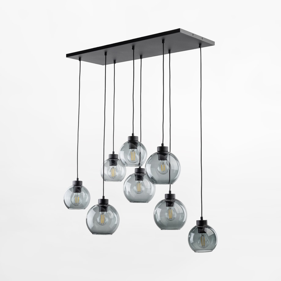 Lampa wisząca grafitowa CUBUS 8 - 1