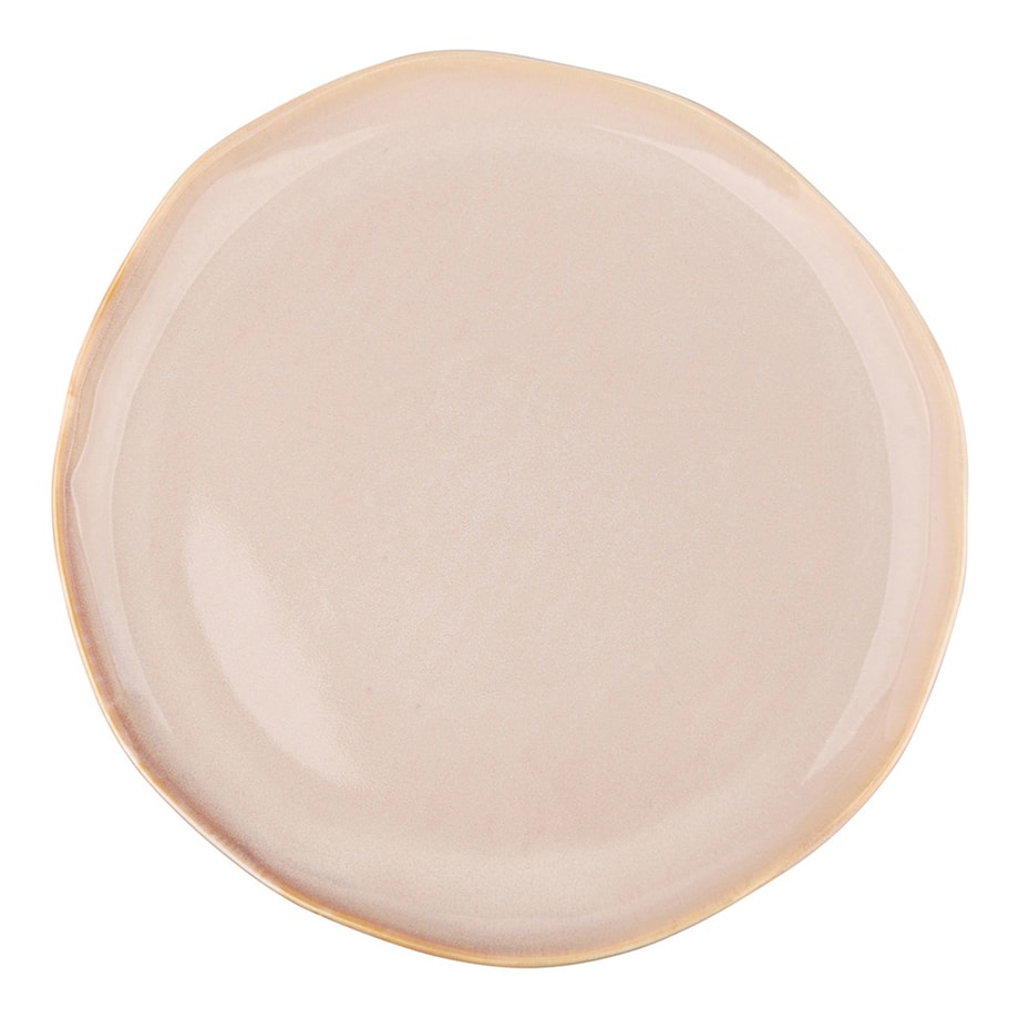 Talerz porcelanowy REACTIVE SAND 25 cm - 1