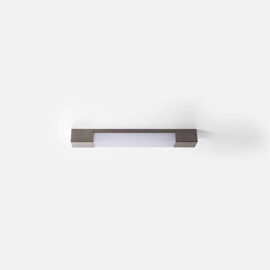 Kinkiet łazienkowy LED IP44 nikiel PARKS 40,2 cm - 1