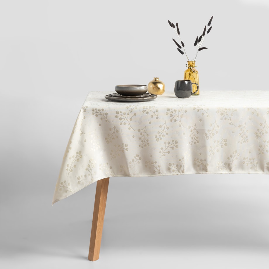 Obrus ecru FRIO 140x260 cm - 1