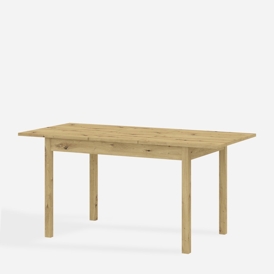 Stół rozkładany UNO dąb artisan 120-160 cm - 5