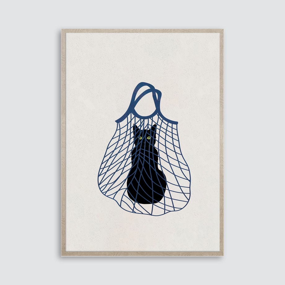 Obraz CAT IN BAG 70x100 cm - 1