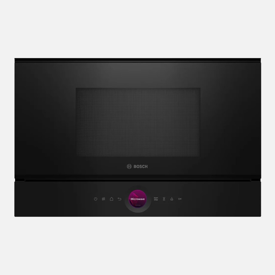 Mikrofala do zabudowy Home Connect BOSCH seria 8 czarna BEL7321B1 - 1