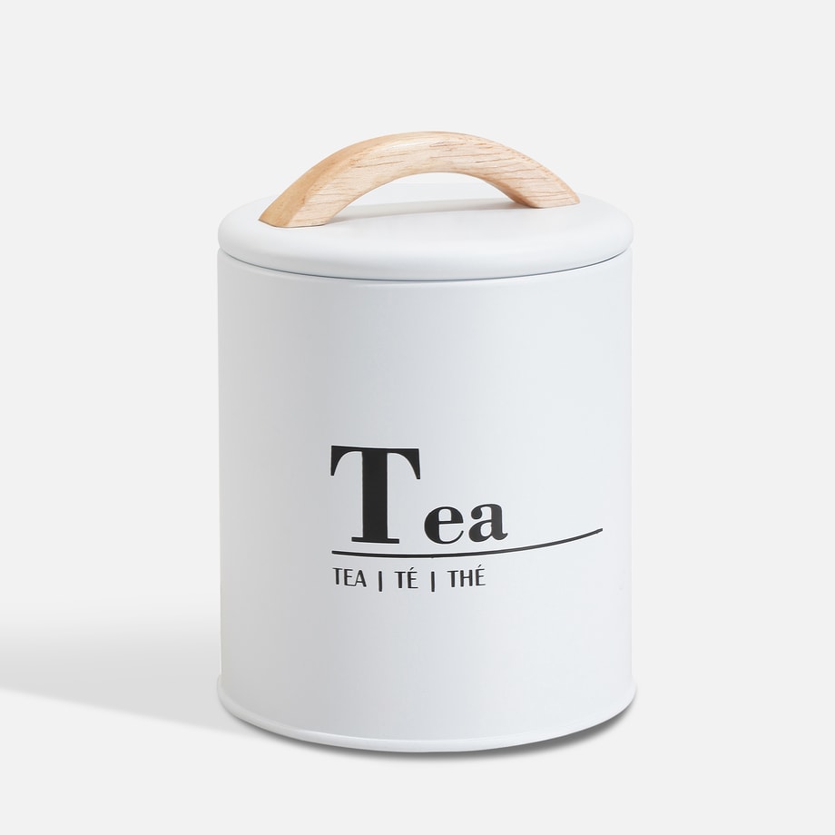 Pojemnik kuchenny biały TEA 16 cm - 1