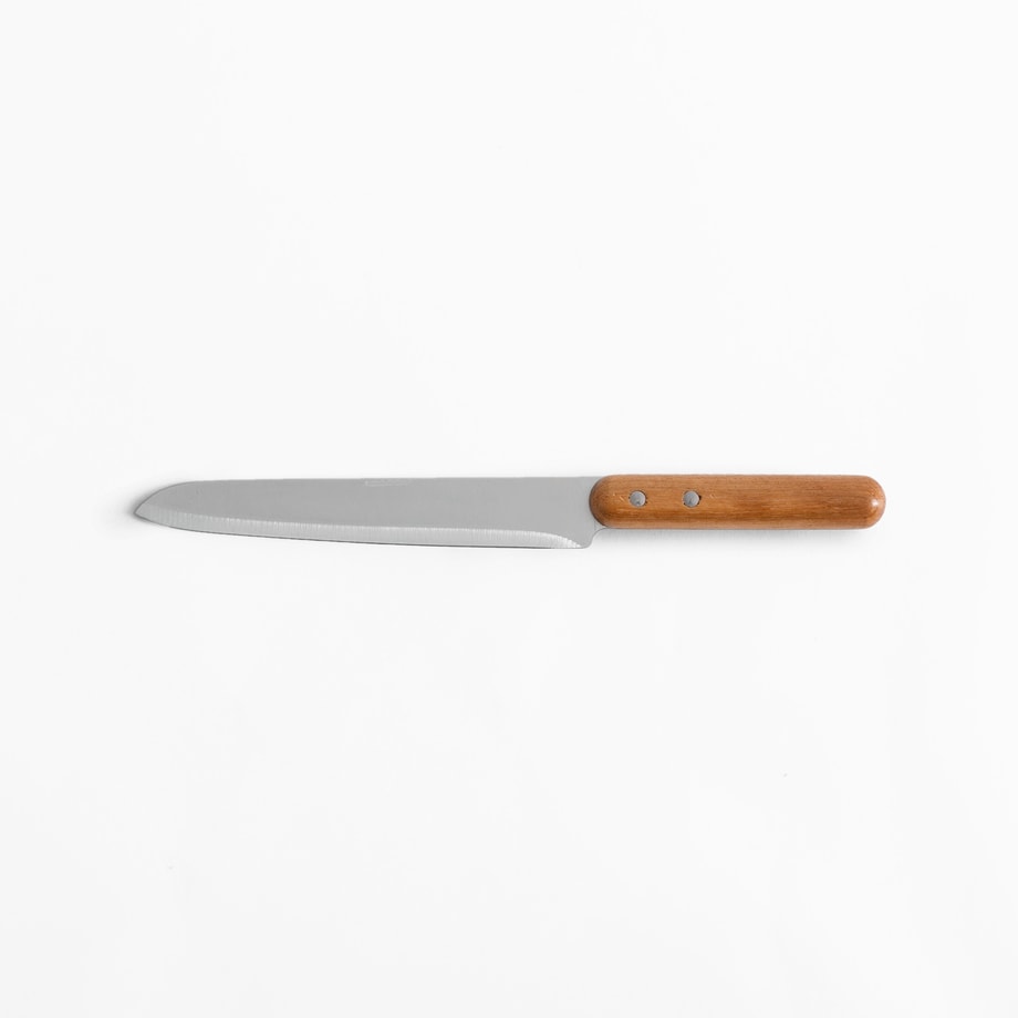 Nóż do plastrowania 32 cm drewno akacjowe - 1