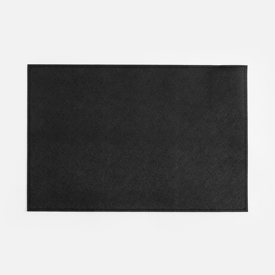 Podkładka stołowa czarna 30x45 cm - 1
