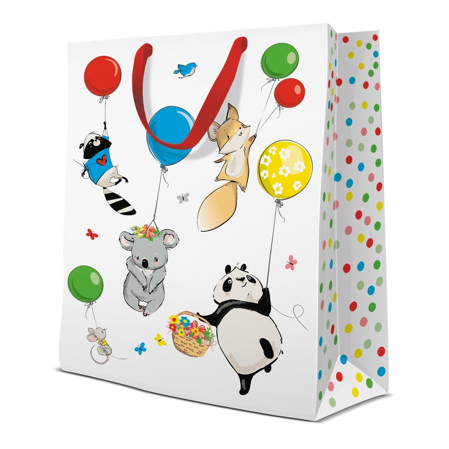 Torba prezentowa ANIMALS PARTY BIG 30x40 cm - 1